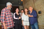 Pooja Bhatt, Mahesh Bhatt, Alia Bhatt, Vikram Bhatt, Vishesh Bhatt at Udta Punjab screening hosted by Alia Bhatt in Lightbox on 16th June 2016
